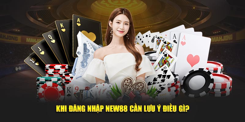 Khi đăng nhập NEW88 cần lưu ý điều gì?